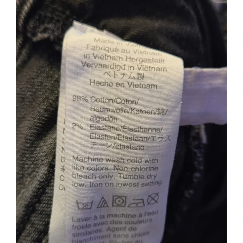 Madewell Classic Straight Jeans‎ Women's Size 29 Black